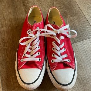 Women’s Red Converse Shoes